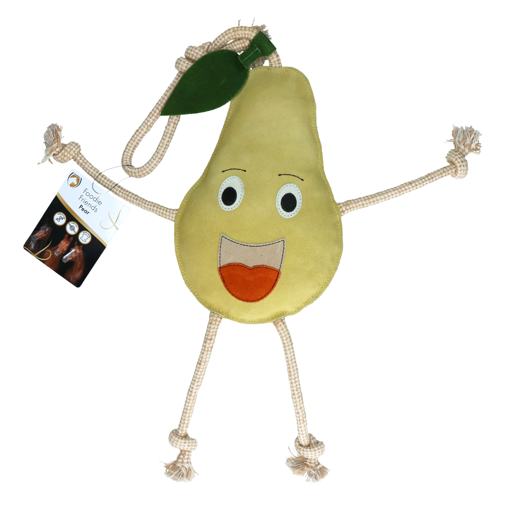 Excellent Horse Foodie Friends Pear – speels gezelschap en anti-verveling