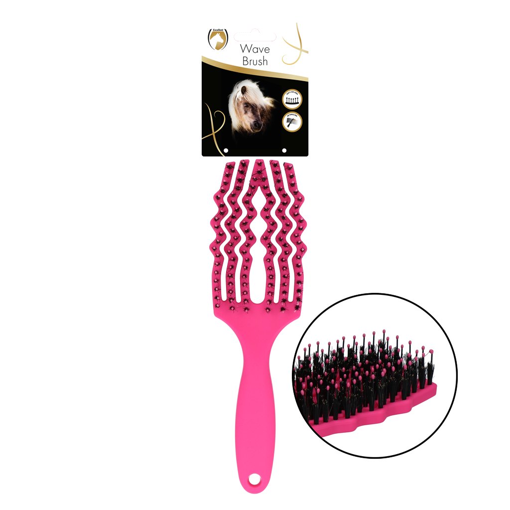 Excellent Horse Wave Brush