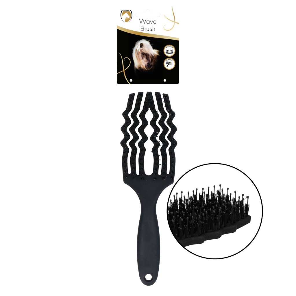 Excellent Horse Wave Brush