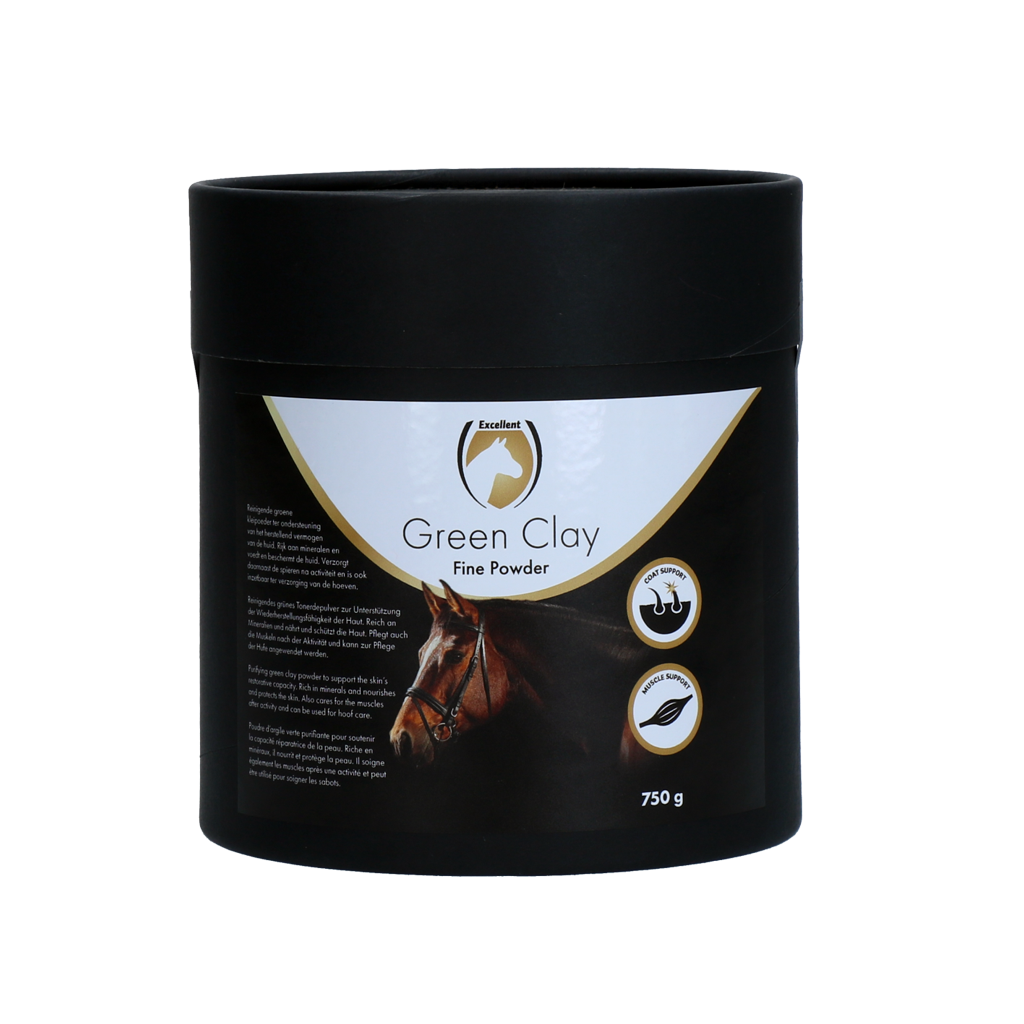 Excellent Horse Green Clay Fine Powder