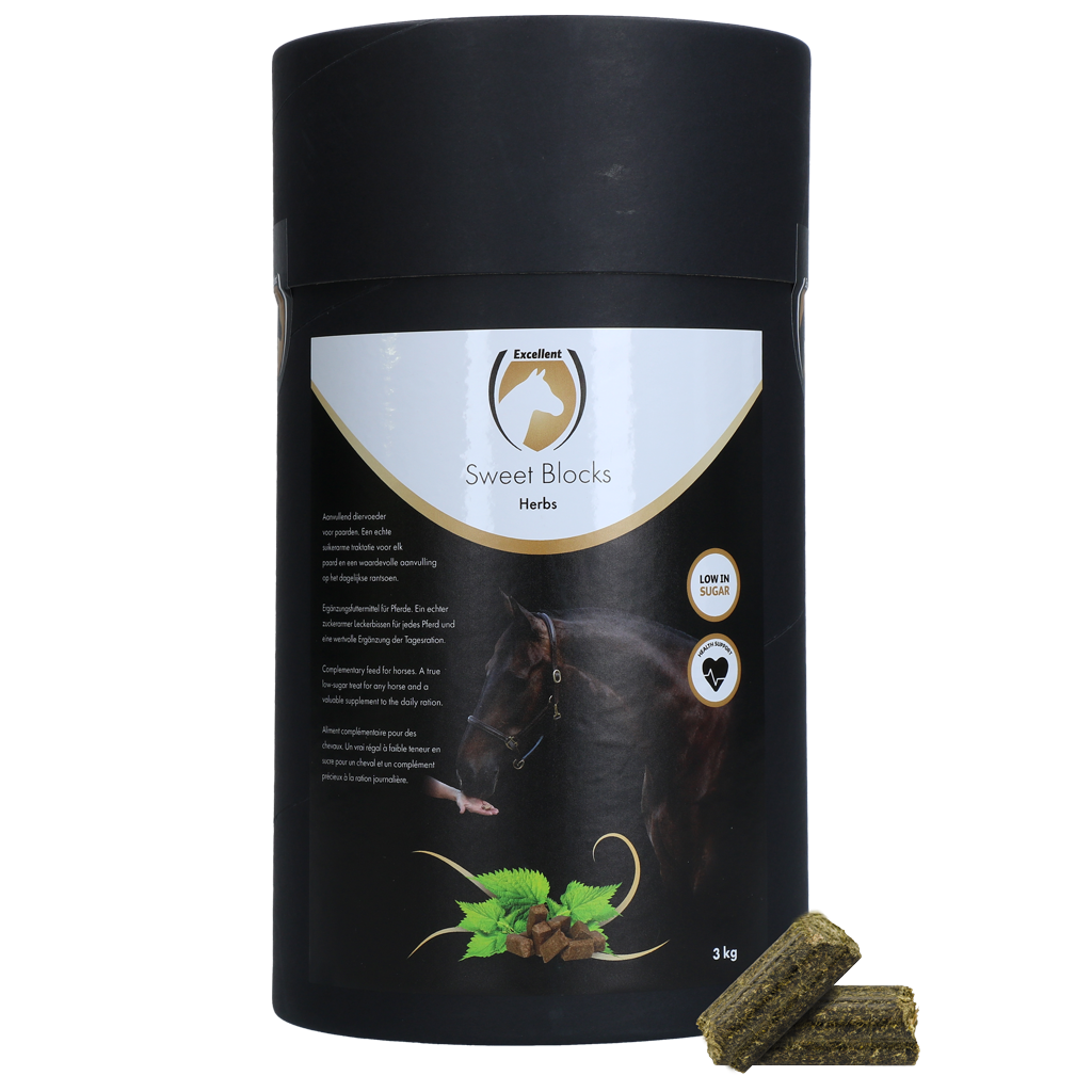 Excellent Horse Sweet Blocks Herbs